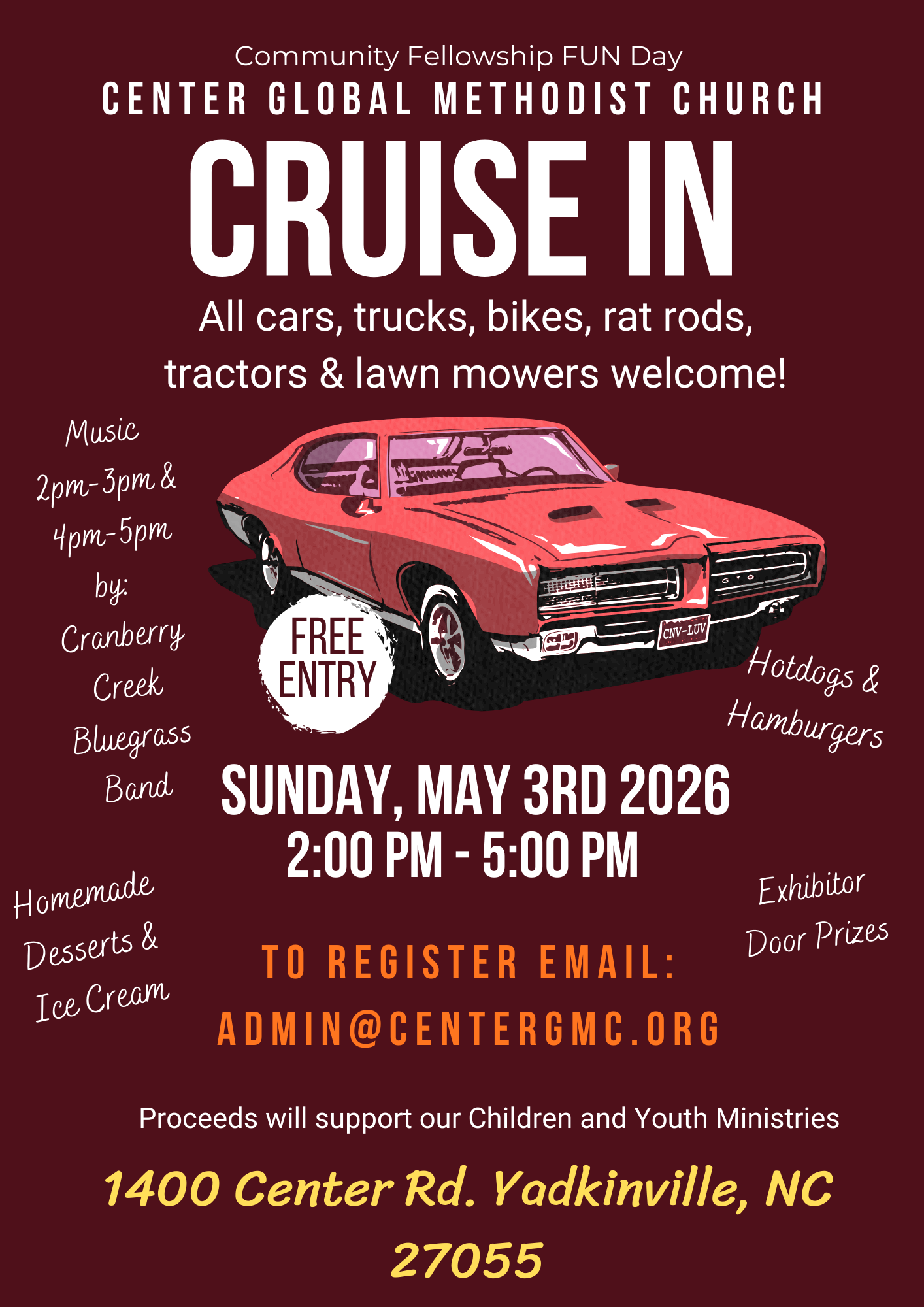 Cruise in May 2026